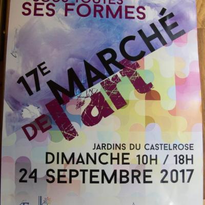 17é marché de l'Art; Isle Adam 95430 24/sept 2017