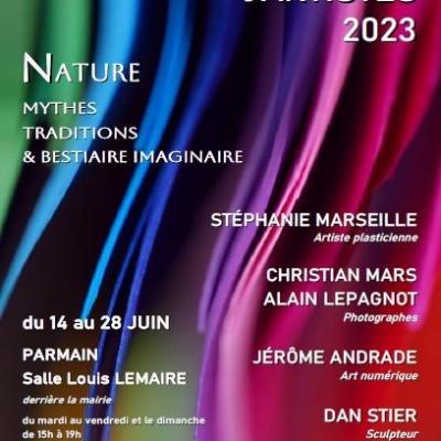 Exposition Rencontre d'Artistes  14 au 28 juin  2023 Parmain