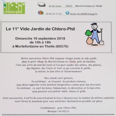  Vide jardin de Chloro-Phil Mortefontaine en Thelle (60570) 16 septembre 2018